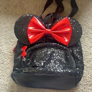 Disney backpack and matching wallet